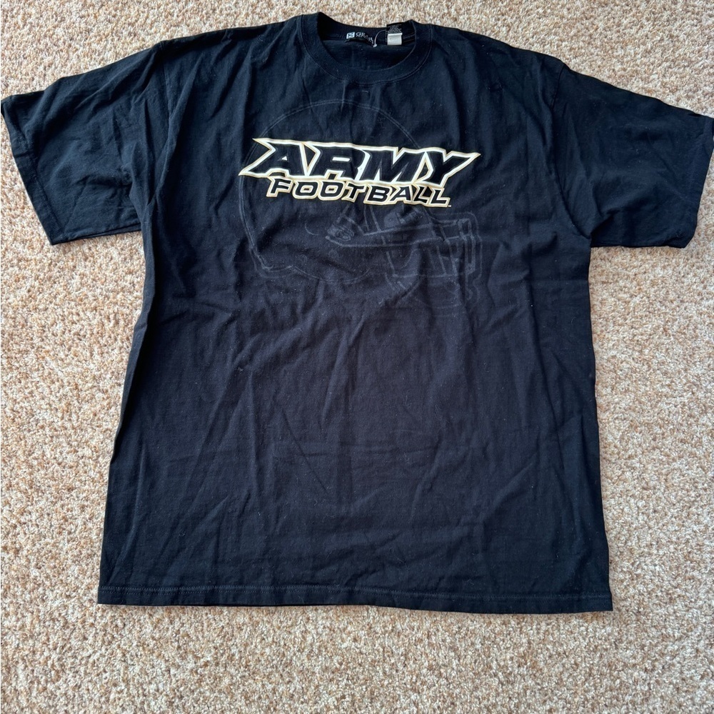 Black & gold Army Black Knights mens football T